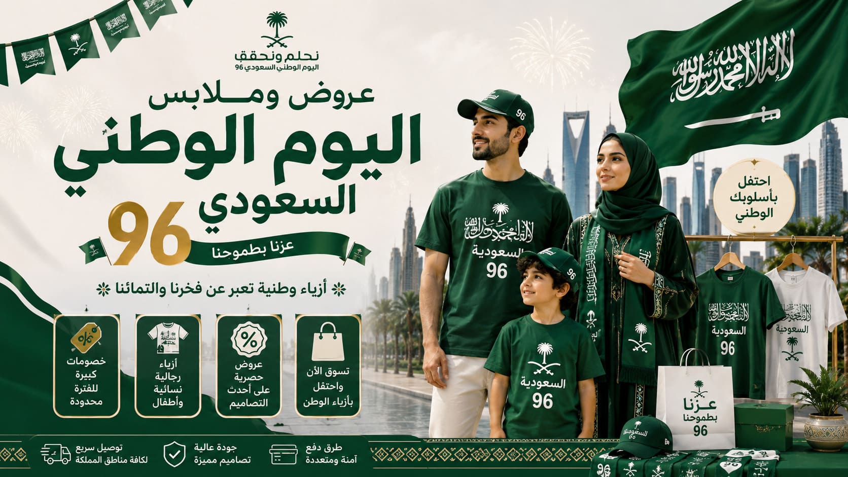  عروض وملابس اليوم الوطني السعودي 96