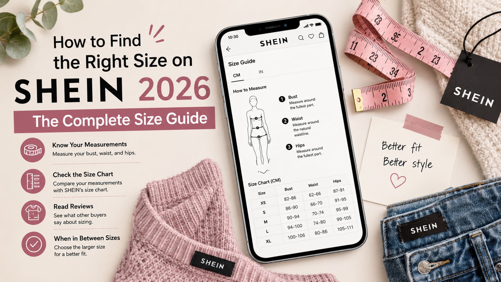 How to Find the Right Size on SHEIN 2026 – The Complete Size Guide